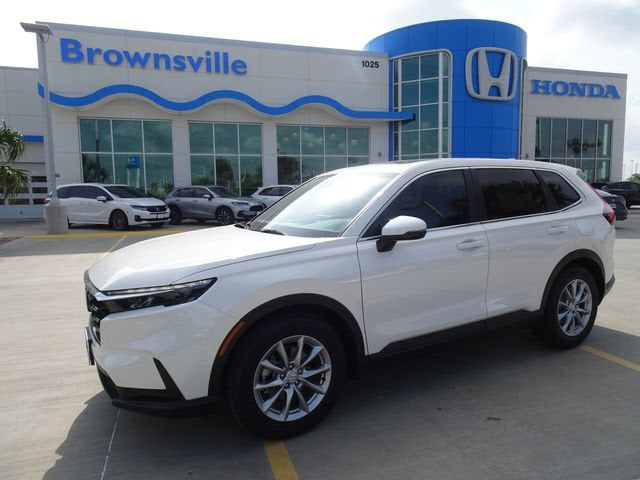 2026 Honda CR-V EX in White — front three-quarter view