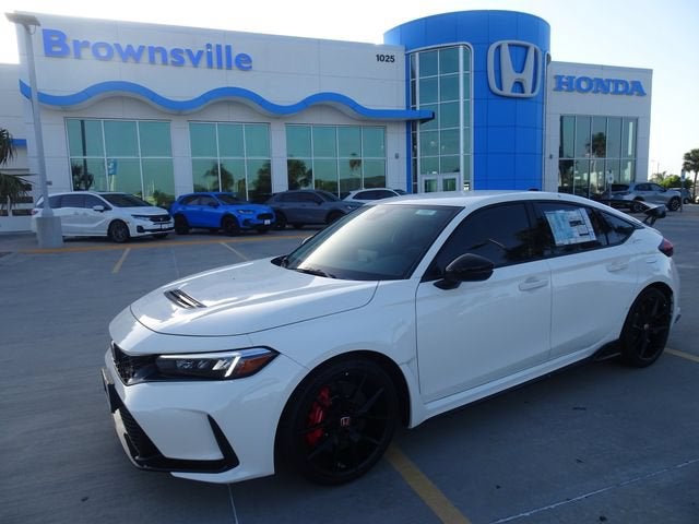 2026 Honda Civic Type R Manual in Championship White — front three-quarter view