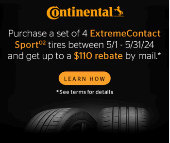Purchase a set of 4 ExtremeContact Sport tires